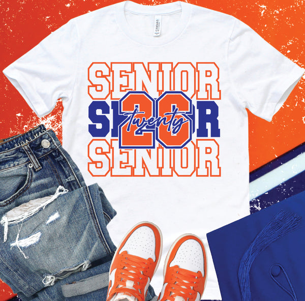 Blue & Orange Senior shirt