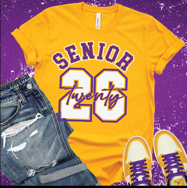 Purple & Gold Senior 26