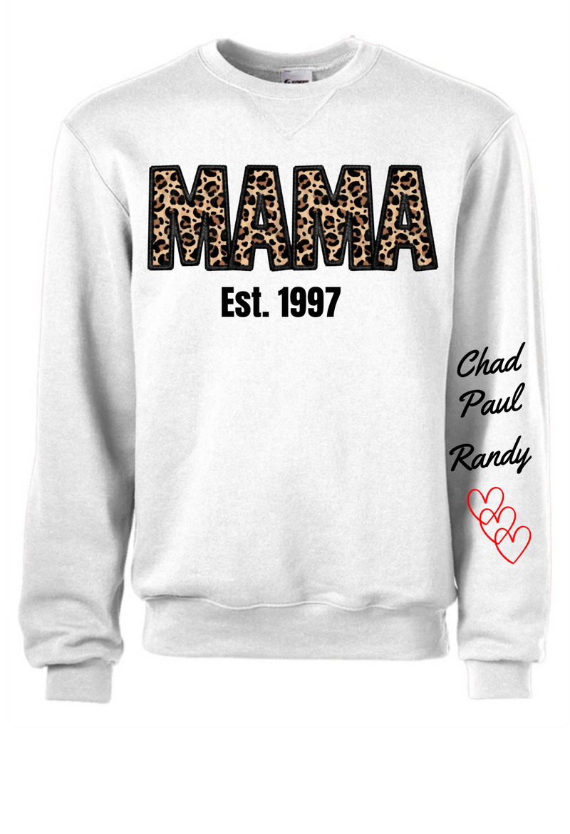 Leopard Mom Sweatshirt