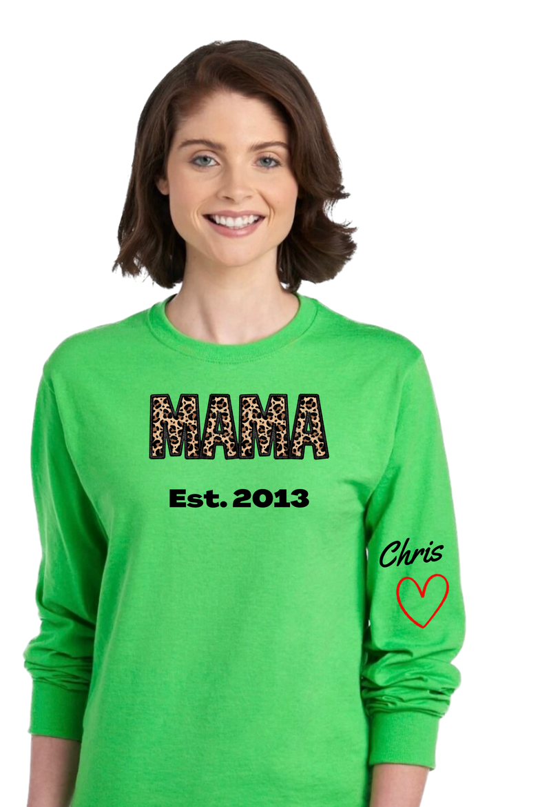 Leopard Mom Sweatshirt