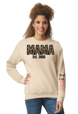 Leopard Mom Sweatshirt