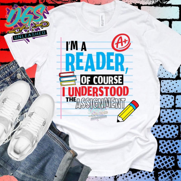 I’m A Reader, of course