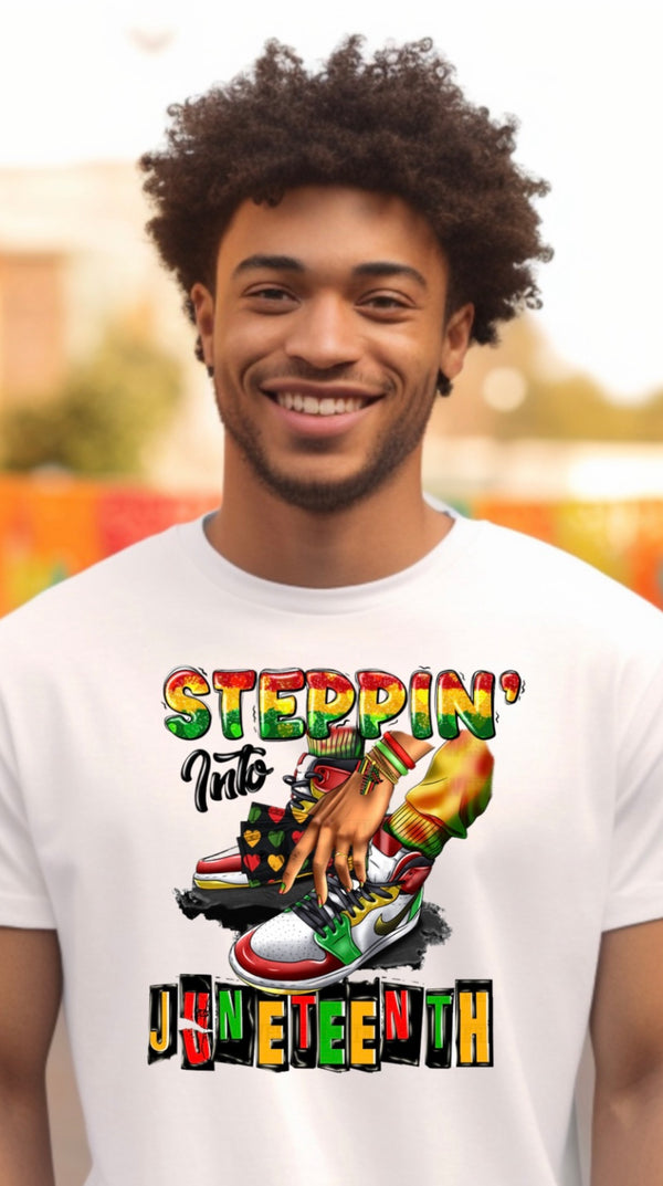 Juneteenth Steppin shoes